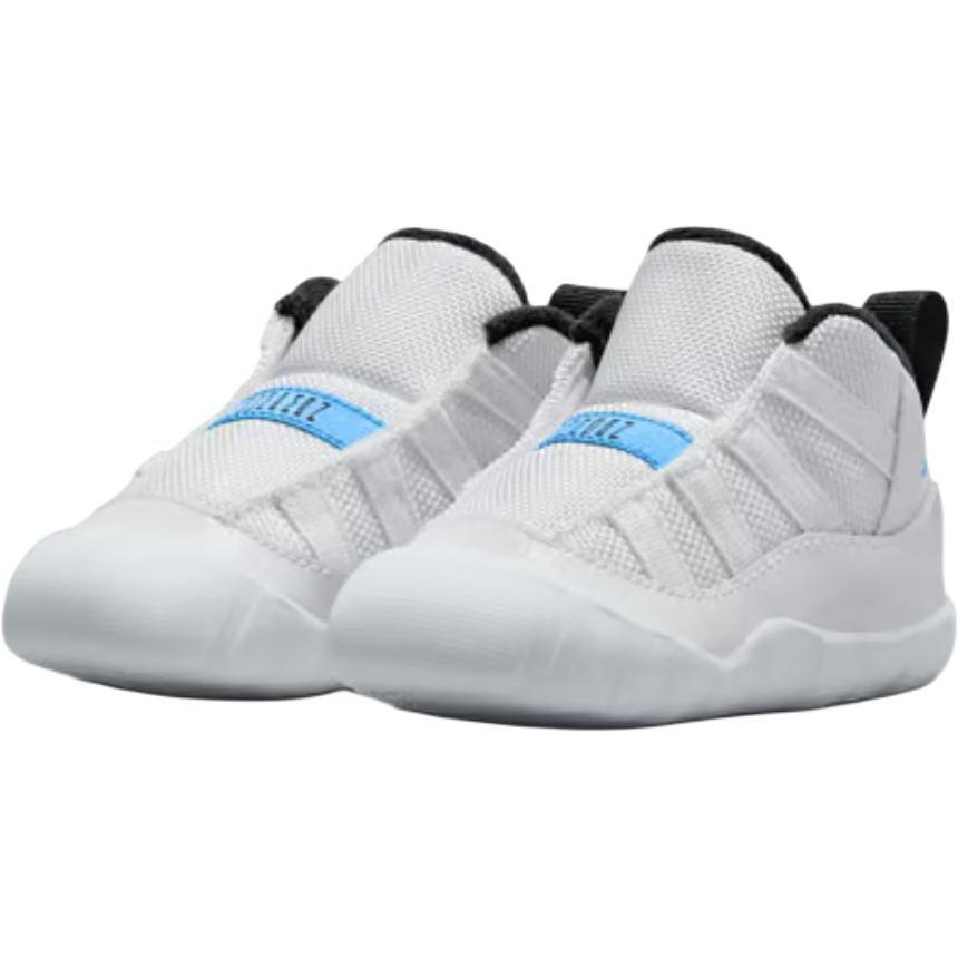 Air Jordan 11 Retro CB Legend Blue / Columbia 2024 Детские кроссовки Белый Черный CI6165-104