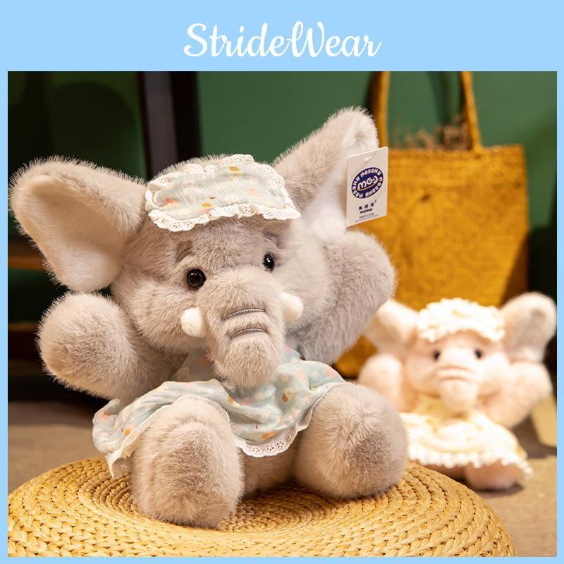 Stuffed Animal Elephant Plush Toy With Soft Material For Kids Decoration Gift