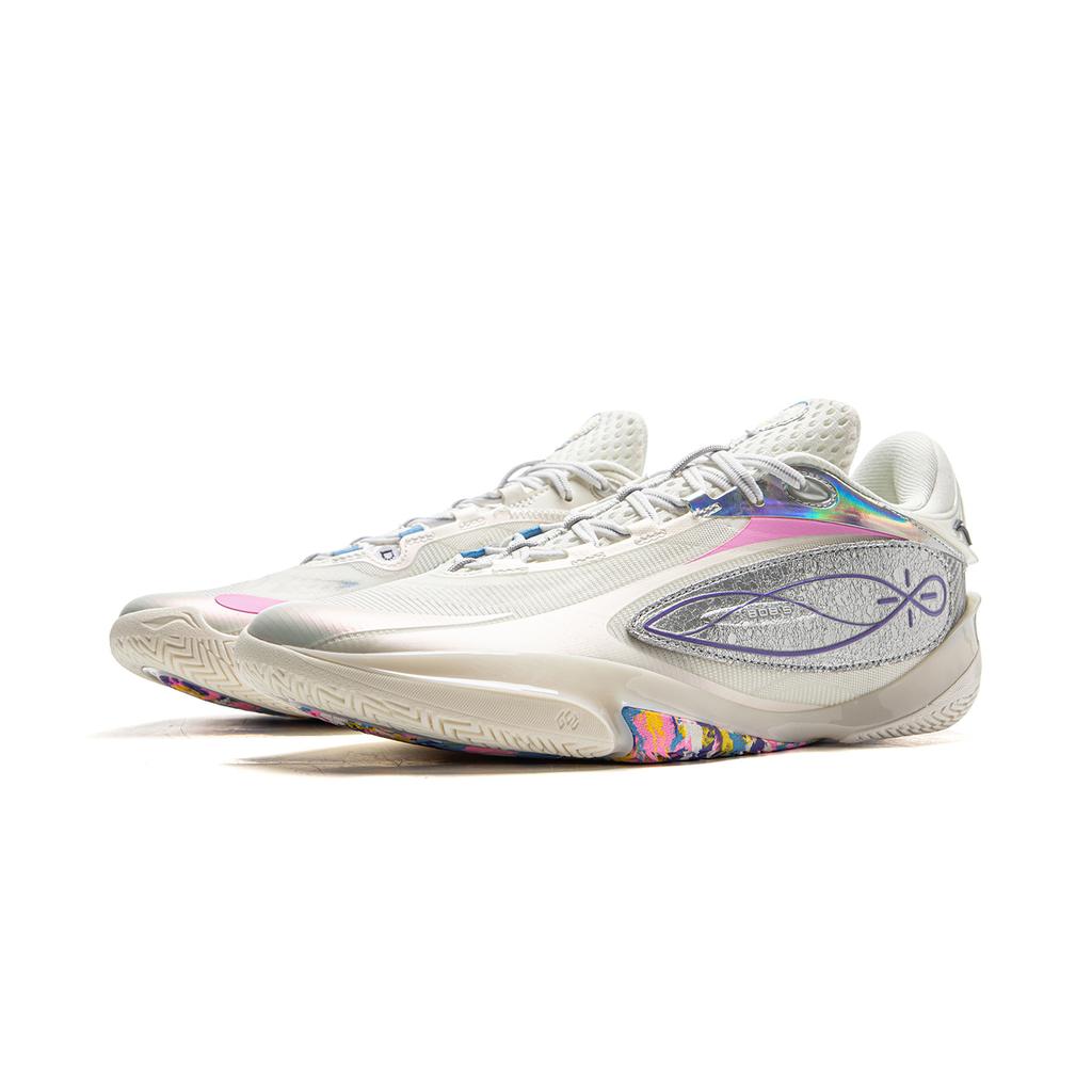 Баскетбольные кроссовки Li Ning Wade 808 5 ULTRA Мужские Низкие Цвет Шампанское Белый ABAV015-8