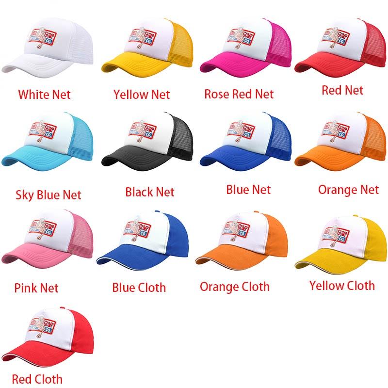 Удобная и эластичная красная кепка с изогнутым козырьком Bubba Gump Shrimp, идеально подходящая для различных стилей жизни.