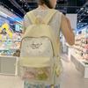 Новый высокоценный свежий и сладкий цвет конфет дофаминовый милый мультяшный рюкзак для учеников средней школы легкий рюкзак