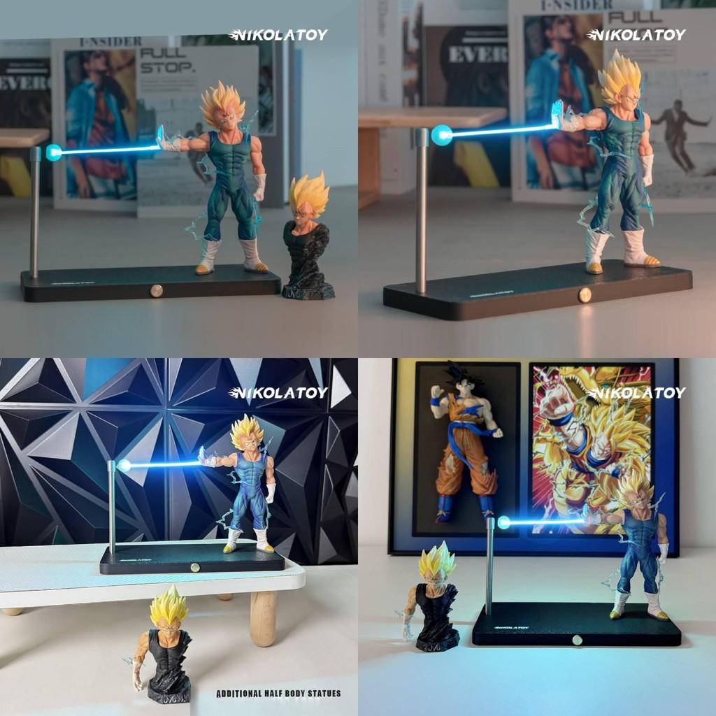 Магнитный ночник Dragon Ball с фигуркой аниме Саян Веджета Для коллекционеров и витрин