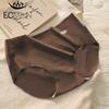 Women's Ice Silk Seamless No Show Hipster Panties Invisible Light Underwear Bikini Briefs