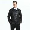 Chinese Size Long Men Leather Coat 100% Natural Cowhide Men's Genuine Leather Jacket Man Autumn Male Winter Coat Male Skin Clothing M201