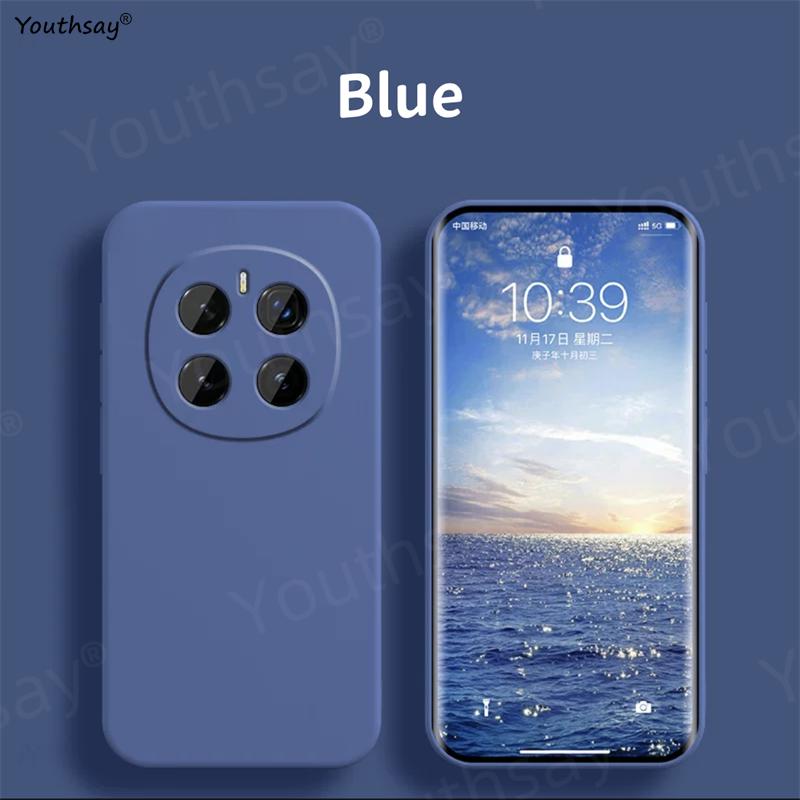 Для Honor Magic 7 Pro Жидкий силиконовый чехол Magic 7 Pro Чехол Funda Coque Мягкий TPU Телефон Бампер для Honor Magic 7 Pro