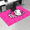 1 шт. Sanrio Hello Kitty Ковер для офиса с принтом русалки Прямоугольный коврик под стол, Идеальный декор для гостиной, спальни, кухни, Нескользящий пол