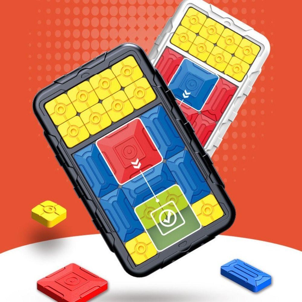 Educational Huarong Road Magnetic Board Montessori Classical Intelligence Jigsaw Teaching Toy