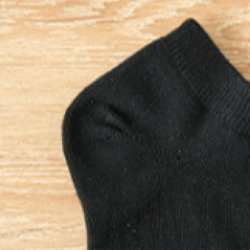 Popcorn Kiki женские базовые короткие носки черного цвета