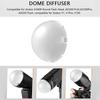 AK-R11 Dome Diffuser Replacement for Godox V1 Pro V100 AD100Pro Round-Head Flash/AD200/AD200Pro/for V1 Flash Series Spare Part
