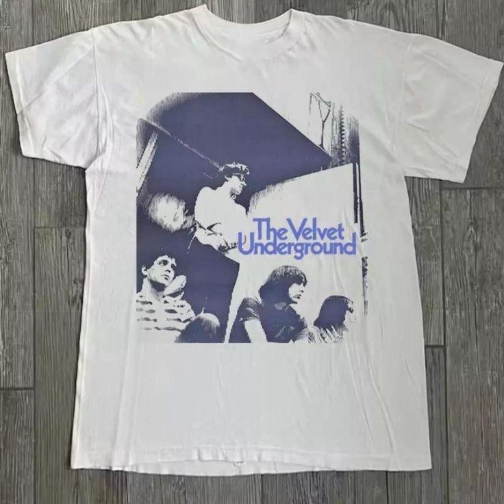 Редкий! Футболка The Velvet Underground Унисекс Унисекс Футболка