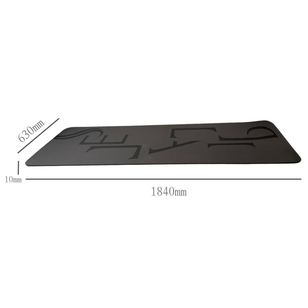 MAJOLI Pilates Mat with Carrying Mat Band, Yoga/Pilates