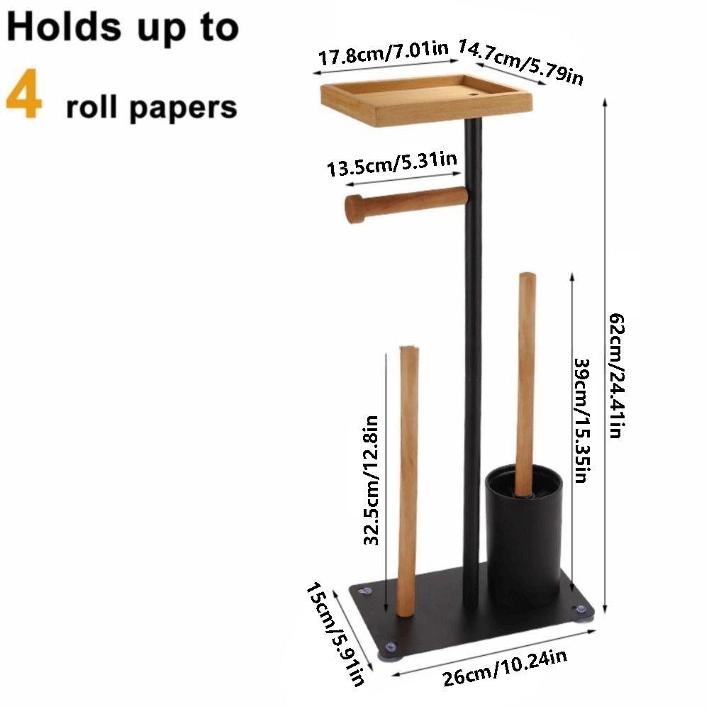 Нержавеющая Сталь Туалетный Ершик и Держатель для Бумаги с Вертикальной Стойкой для Хранения Туалетной Бумаги Спальня