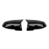 2 Pieces Rearview Mirror Cover Cap Carbon Black for BMW Series 1 2 3 4 X M 220i 328i 420i F20 F21 F22 F23 F30 F32 F33 F36 X1