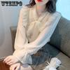 Early Autumn Style Butterfly Bow Premium Chiffon Shirt for Women Unique and Beautiful Shirt