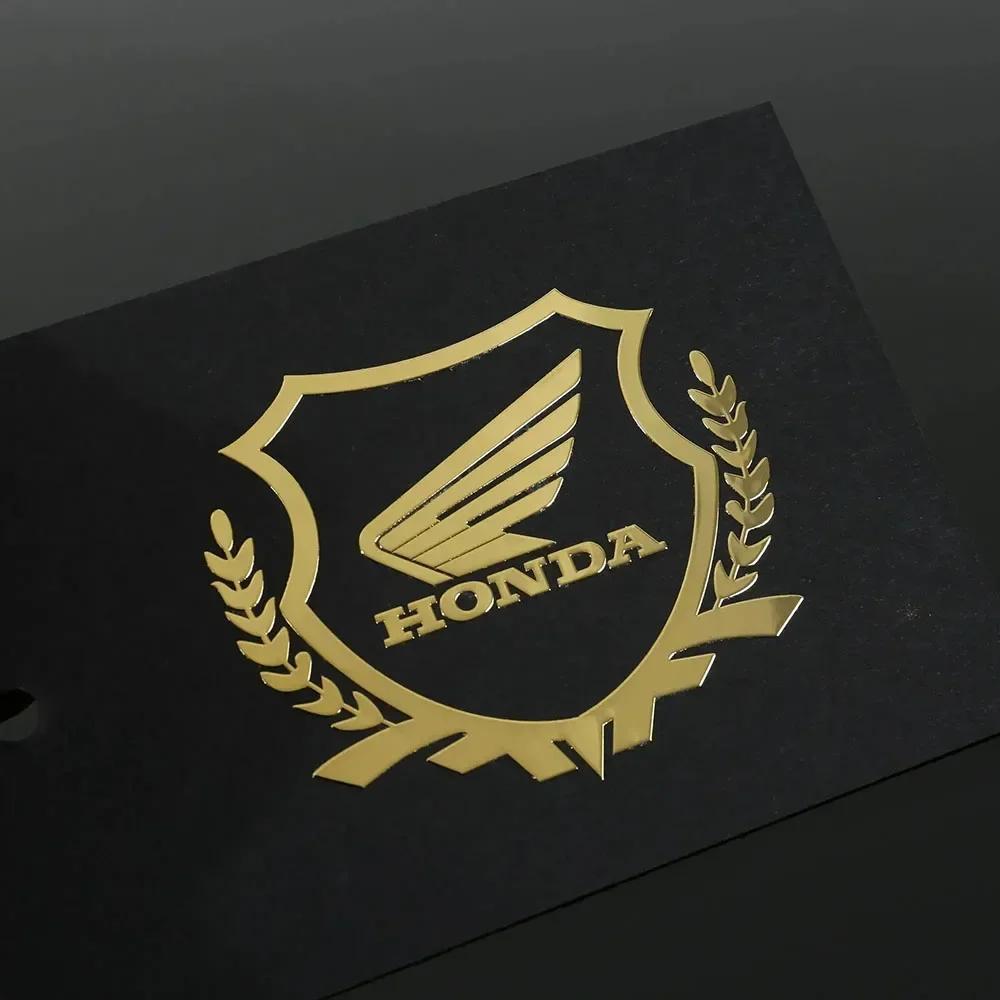 FPY1 Car Sticker Waterproof Modified Decorative for Honda Silver Gold Sticker Suitable for All Motorcycle Helmet Exhaust Pipe Decor