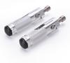 Foldable Aluminum Motorcycle Foot Pegs with 8mm Mounting Bolt General Fit for Most Motorcycles Lightweight and Strong