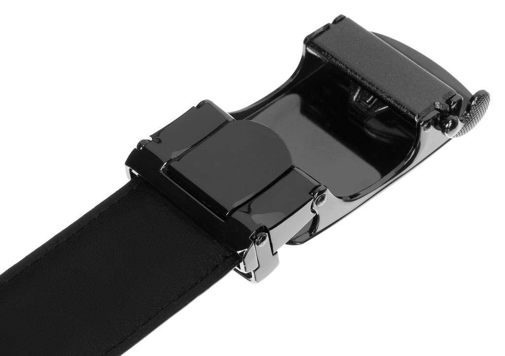 PU+leather strap 35 mm PTN AB35-125-02-PUL BLACK