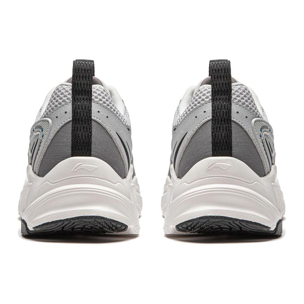 Li Ning Meteor Versatile Retro Dad Shoes Thick Sole Height Increasing Shock Absorption Non-Slip Wear-Resistant Support Low-Top Casual Shoes AGCU121-2