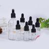 Dropper Bottle Empty Excellent Sealing Glass Refillable Storage Bottle with Dropper for Aromatherapy