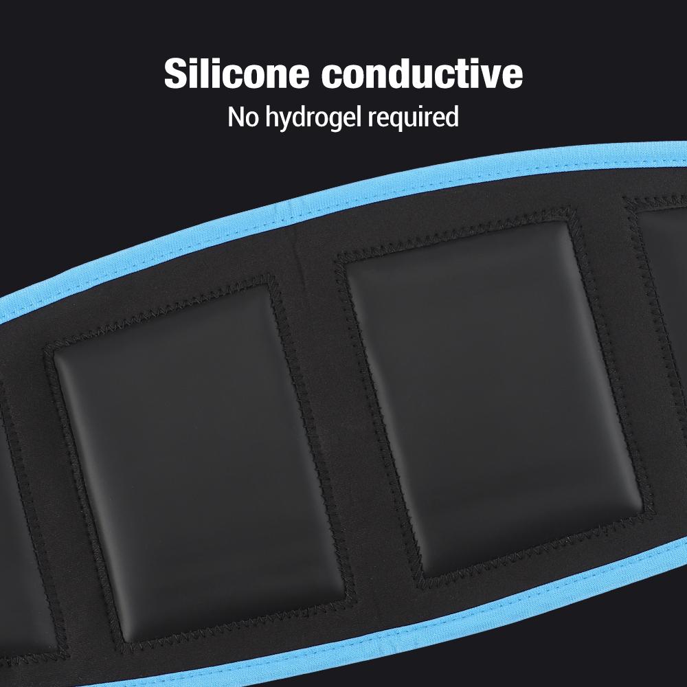 Умный EMS тренажер для брюшного пресса, стимулятор мышц, тонер, фитнес-вибрационный пояс для похудения, электрический пояс для похудения, унисекс