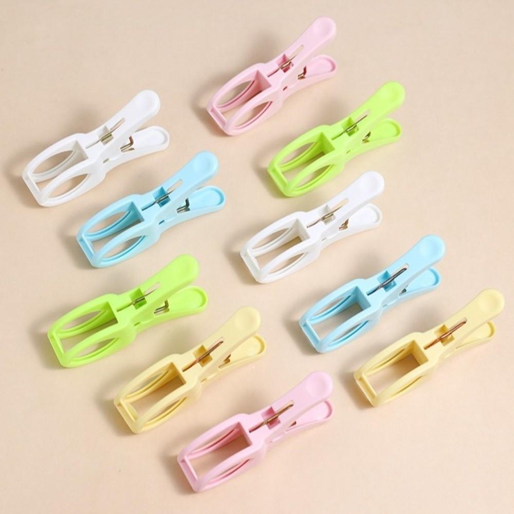 15PCS Rust Proof Drying Sheets Clips Traceless Design Bed Sheets Clips  Balcony