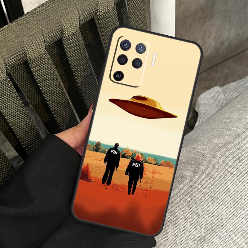 Кейс The X Files Я хочу верить для Oppo A78 A98 A80 A40 A60 A18 A38 A58 A15 A17 A77 A74 A94 A54 A57S A16 A76 A96 Чехол