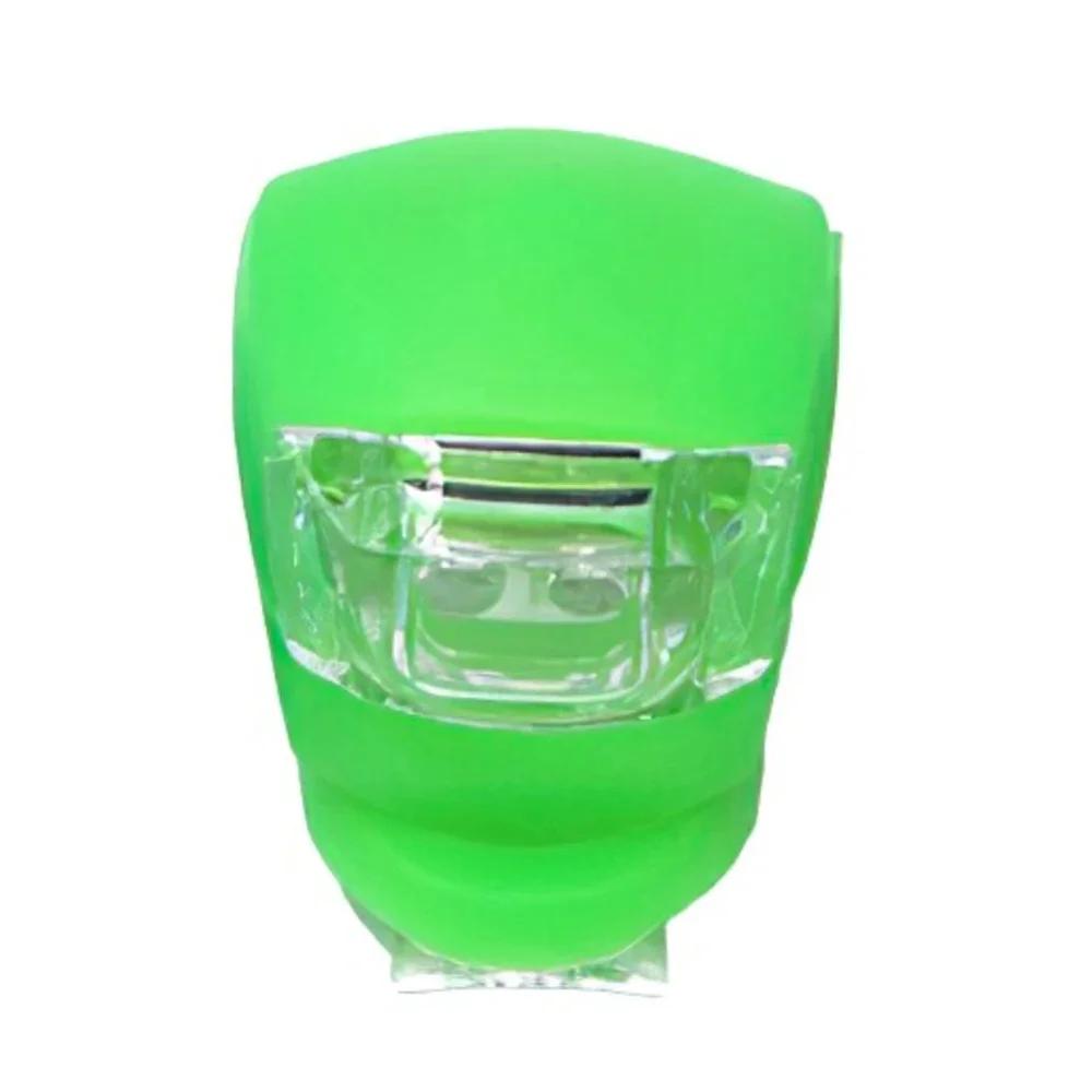 Bike Front Light Silicone LED Front Rear Wheel Bicycle Light Flash Safety Warning Light Waterproof Tail Lamp Bicycle Accessories