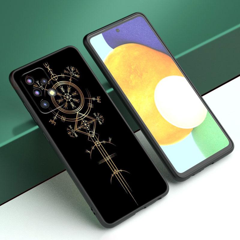 Чехол для телефона с логотипом Viking Vegvisir для Samsung A04 A21 A30 A50 A52 S A13 A14 A22 A23 A32 A53 A73 5G A11 A12 A31 A33 A51 A70 A71 A72