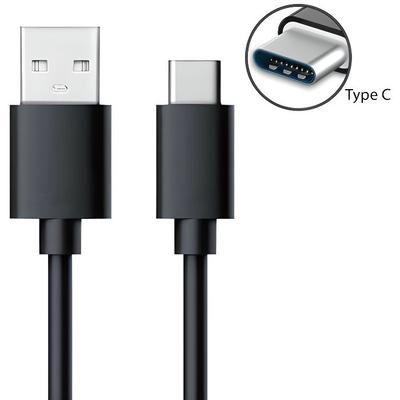 Зарядный кабель USB Type C для Samsung Huawei - PROSHOP - 1M - Черный