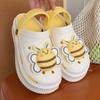 Shoe Charm DIY Pins Funny Cute Little Bee Decoration Buckle for Hole Shoes Charms Set Accessories Kids Boy Girls Gift