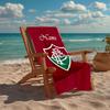 Custom Name Ultra-Soft Beach Towel with Fluminense FC Theme,Ideal for Pool - Camping, Diving - Perfect Travel Essential, Vibrant Beach Towel.