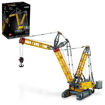 LEGO Technic Liebherr LR 13000 Гусеничный кран игрушка подарок на день рождения блок Рождество мужчины женщины автомобиль мини-автомобиль салон стильный 42146