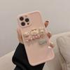 3d Cute Cartoon Bear Rabbit Korea Phone Case For Iphone 13 12 11 Pro Max Mini X Xs Max Xr 7 8 Plus Cases Soft Silicone Cover