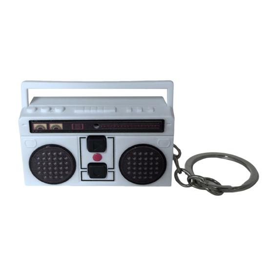 Мини-диктофон брелок ретро-магнитофон брелок записываемый винтажный брелок кулон рюкзак подвесной аксессуар