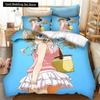 3D Print Anime Kawaii Girls Nao Tomori Bedding Set Double Twin King Duvet Cover Comforter Pillowcase Boys Girls Adults Bedroom