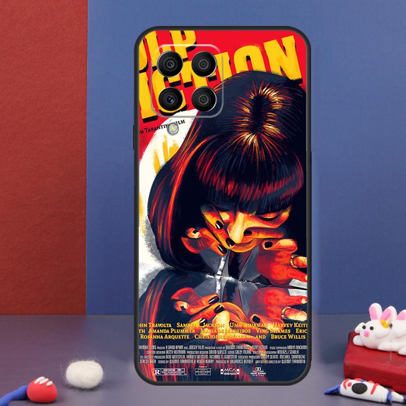 Pulp Fiction Movie Poster Case For Samsung Galaxy M34 M14 M54 M13 M15 M36 M55 M35 M56 M16 M31 M11 M53 M12 M32 M52 M06