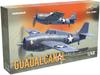 Пластиковая модель Гуадалканала ВМС США Eduard Dual Combo Limited Edition EDU11170 1/48 F4F-4