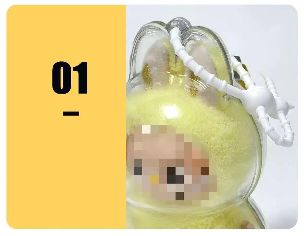 ЧЕХОЛ-ПИН ДЛЯ ЛЮБВИ Прозрачный защитный чехол для Lovebu 10 см (4-е поколение) - Прозрачный чехол, Обложка, Сумка для хранения, Пылезащитный, Устойчивый к пятнам,