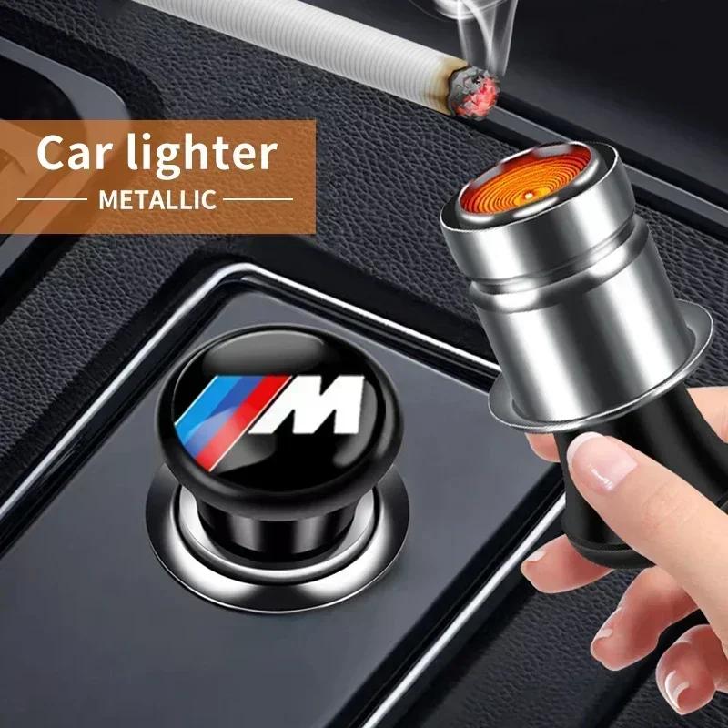 X5 X7 For BMW 1Pcs Auto Interior Cigarette Lighter Power Plug Emblem for BMW M Performance M5 320 325 E28 E30 E34 E36 E39 E46 X5