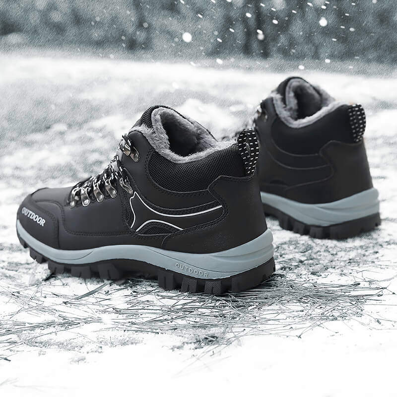 Классические зимние ботинки, мужская теплая повседневная обувь, высокие мужские кроссовки, ботильоны хорошего качества, уличная зимняя обувь на платформе, мужская 2023