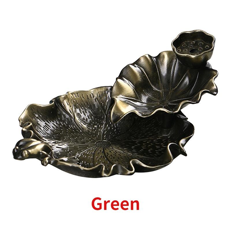 Листовая башня, благовония, керамическая горелка, держатель для ароматов, курильница с обратным потоком, креативная ароматерапия, дым, рефлюкс, ароматическая палочка, благовония