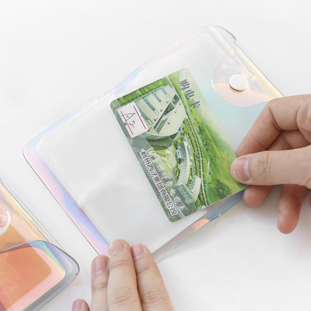 Прозрачная визитница на 20 карт