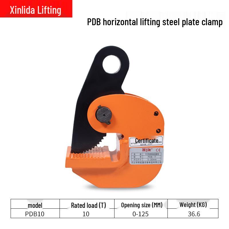 Подъемные клещи и крюки для вертикальной транспортировки стальных листов и материалов