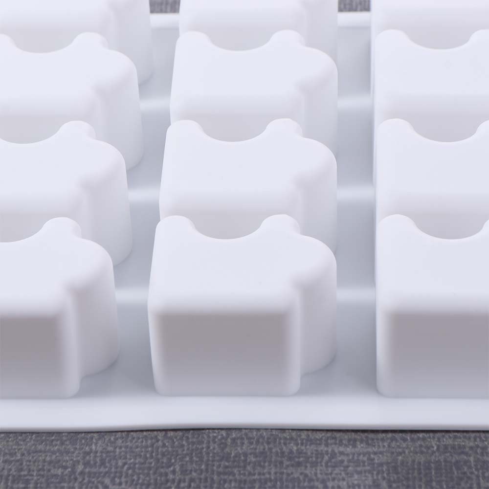 3D форма для выпечки 20 отверстий форма для торта шоколадный пазл форма для мусса выпечка