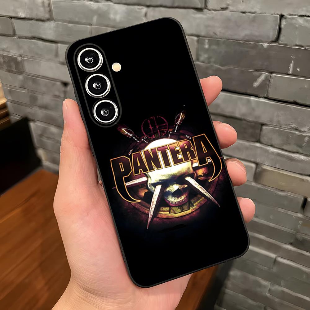 Music Pantera Band Phone Case For Samsung S26 S25 Plus S20 S20 Plus S22 Ultra S23 FE S21 Plus S21 Ultra Soft Cover