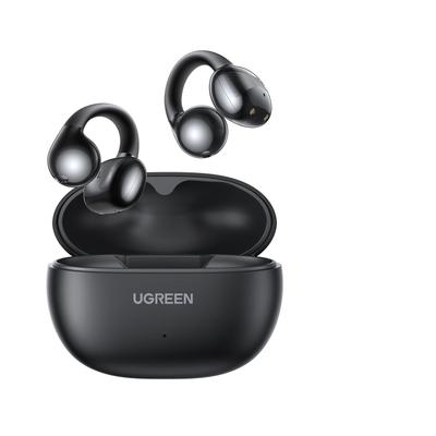 UGREEN Bluetooth Ear Cuff Наушники с Звуком AI Звонок Шум Ухо Полностью IPX5 До 30 Часов Воспроизведения 5.4 Hi-Fi Качество, ENC, Шумоподавление, Открытое Ухо,