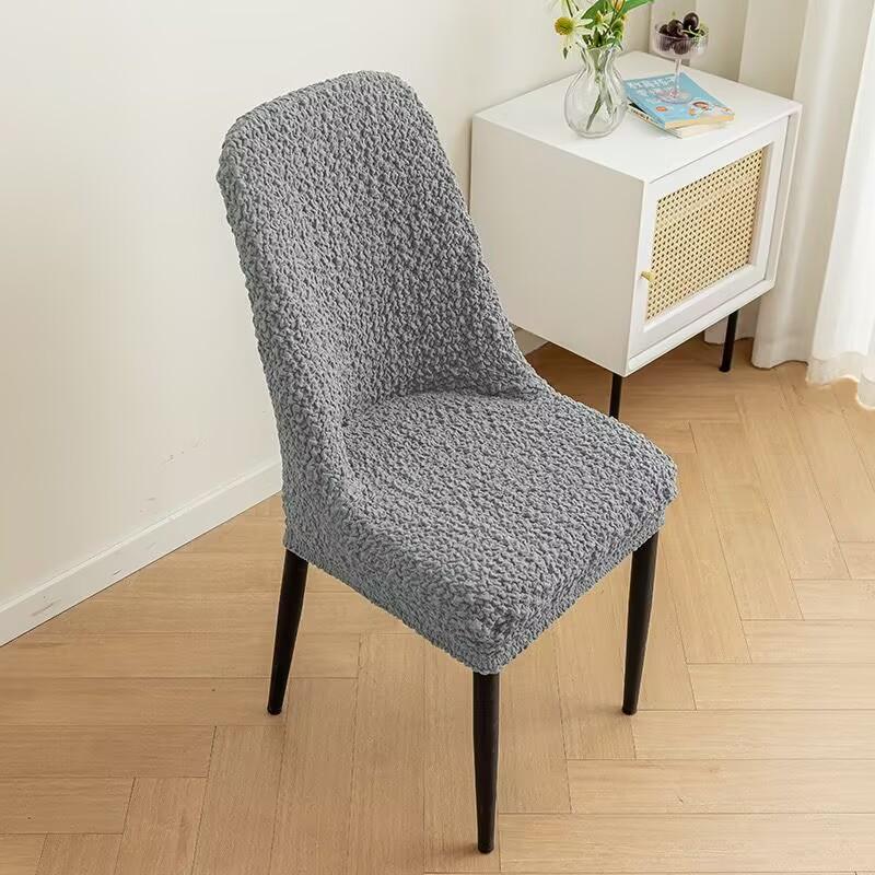 Universal Nordic Curved Dining Chair Cover – All-Season, All-Inclusive Fit