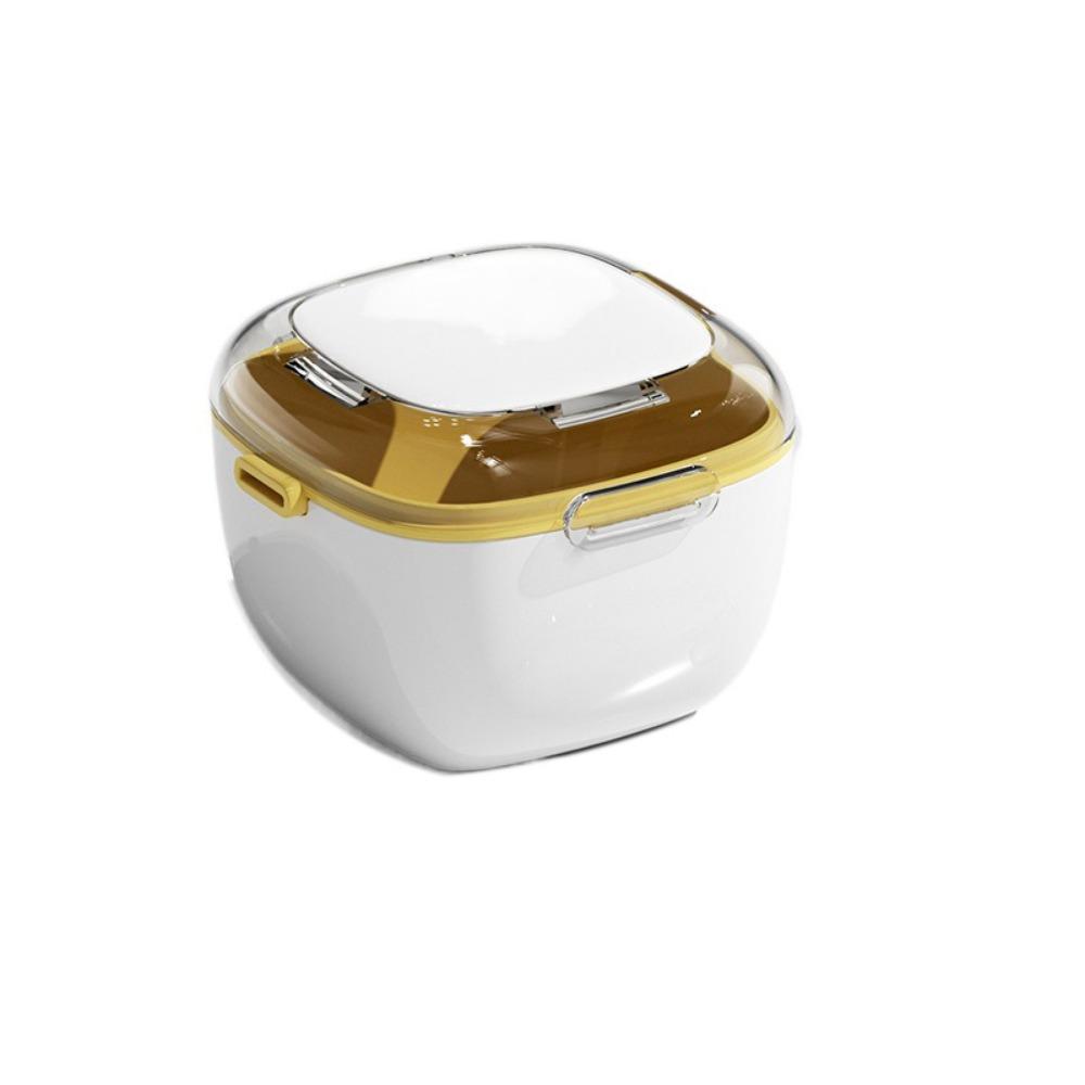 Sealed Orthodontic Retainer Storage Case Plastic Denture Soaking Cleaning Box  Travel