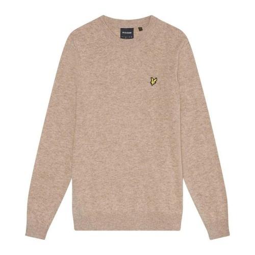 Lyle & Scott Mens Lambswool Round Neck Jumper