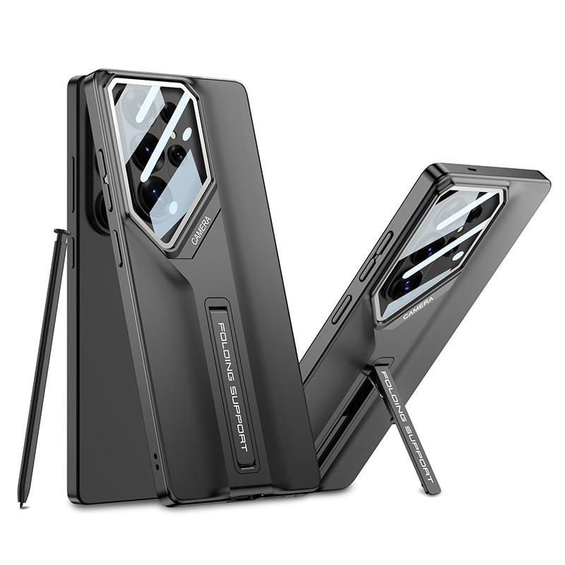 Ультратонкий магнитный чехол для телефона со встроенной подставкой для Galaxy S26 Ultra S25 Вырез под камеру Защитная крышка